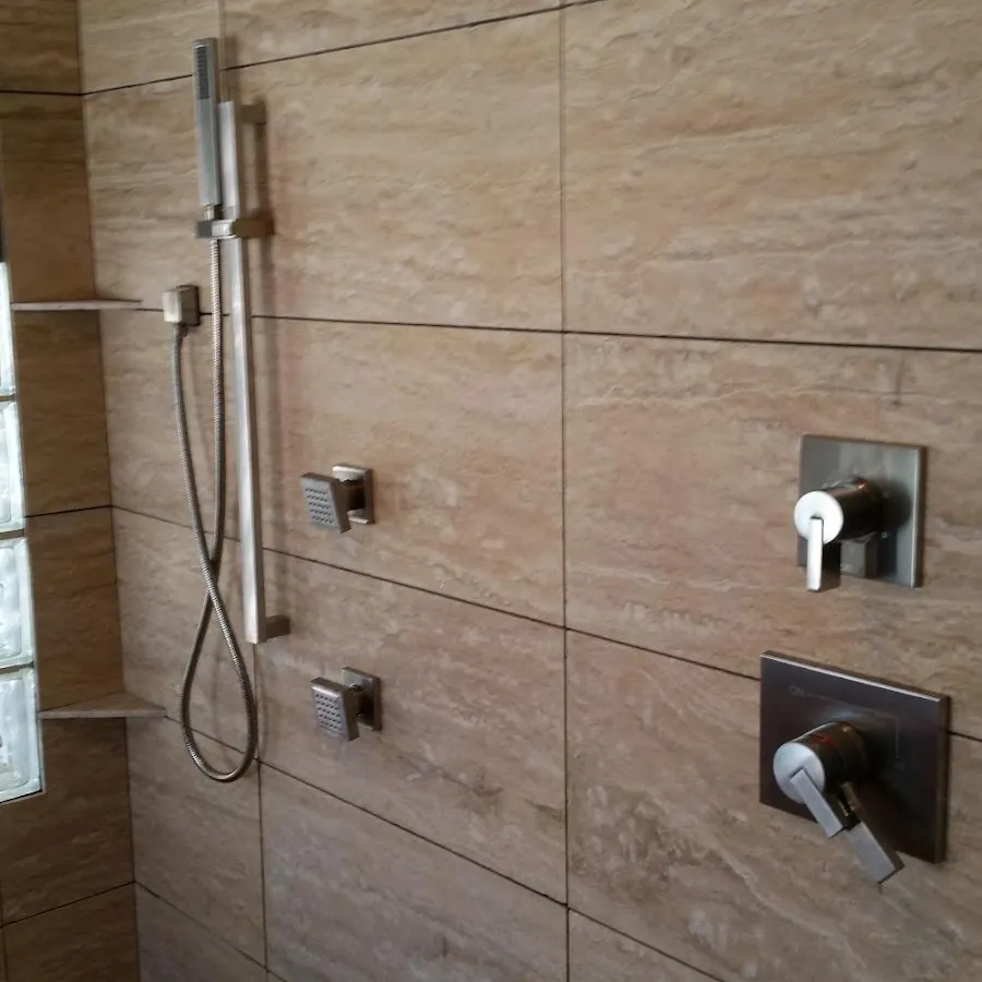 Shower fixture installation for Water Heater Replacement in Princeton